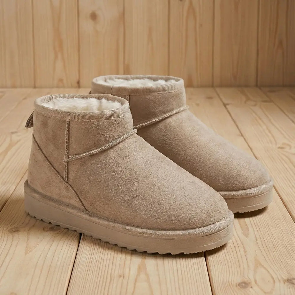 Women’s Warm Suede Winter Boots – Cozy Non-Slip SoftStride