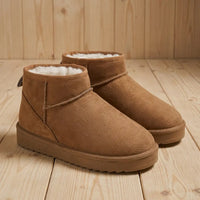 Women’s Warm Suede Winter Boots – Cozy Non-Slip SoftStride