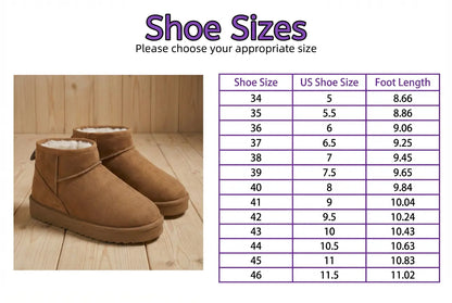 Women’s Warm Suede Winter Boots – Cozy Non-Slip SoftStride